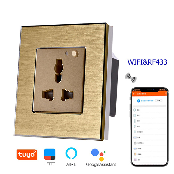 Smart Wifi қабырға қосқышы розеткасы